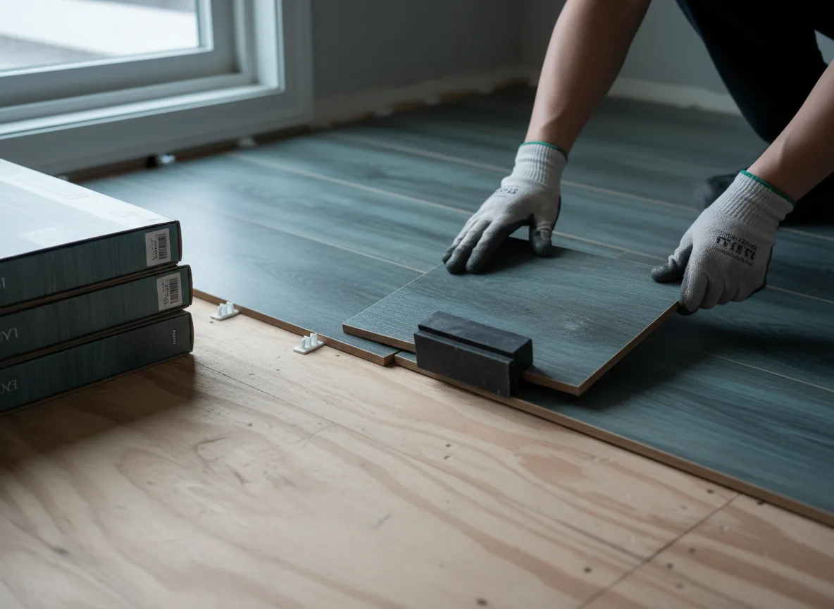 Luxury Vinyl Plank Installation company in Merritt, MI
